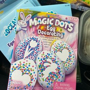 Lot of 3 egg dying kits